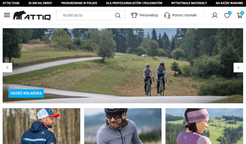 ATTIQ - odzież turystyczna